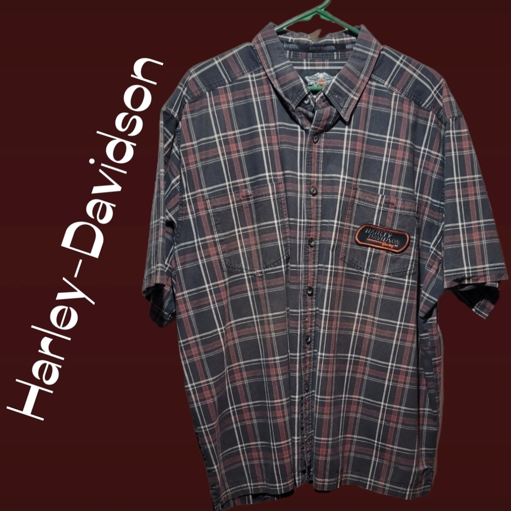 Men's Harley-Davidson short-sleeved shirt 2XL